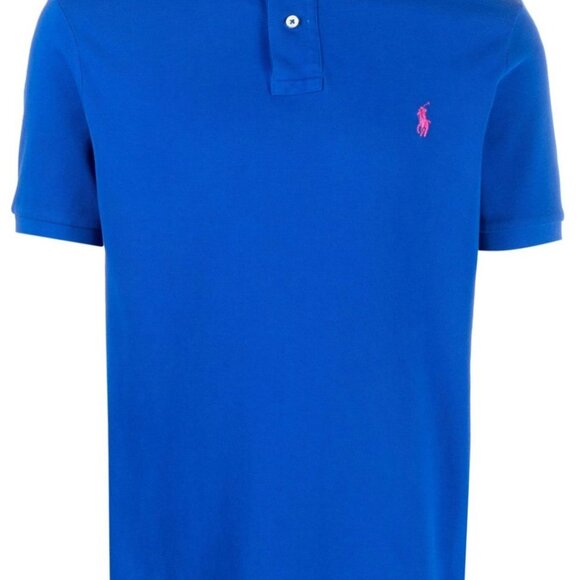 Polo Ralph Lauren Men's Custom Slim Fit Polo Shirt - Heritage Royal - Picture 1 of 7